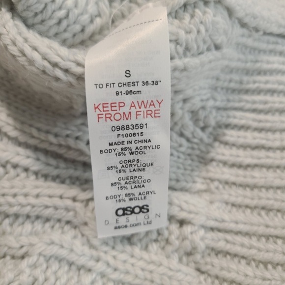ASOS Cable Knit Turtleneck Sweater - Picture 12 of 12